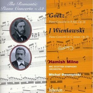 Hamish Milne - Romantic Piano Concerto 52  CD